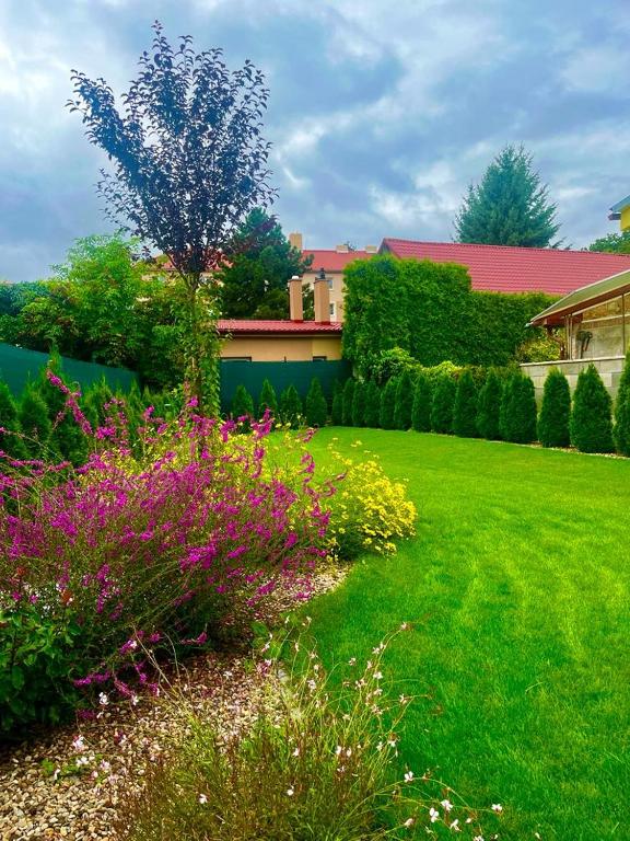 Zahrada ubytování Central garden residence