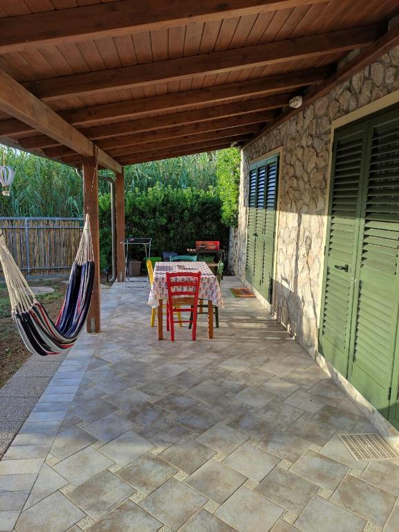 Patio nebo venkovní prostory v ubytování CASA LACONA