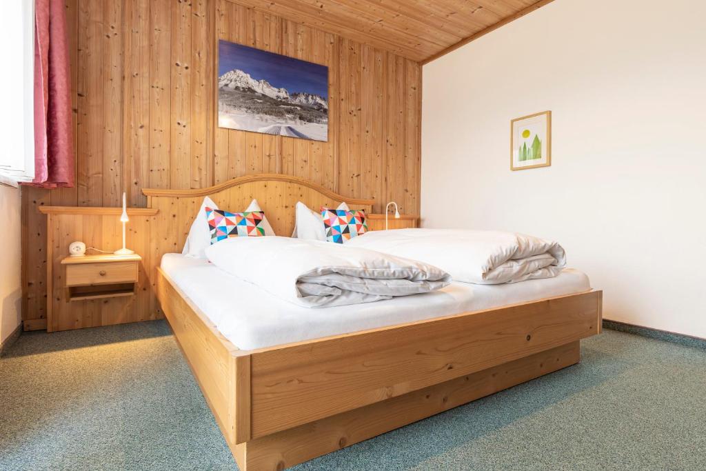 Postel nebo postele na pokoji v ubytování Mountain Fresh - alpine easy stay