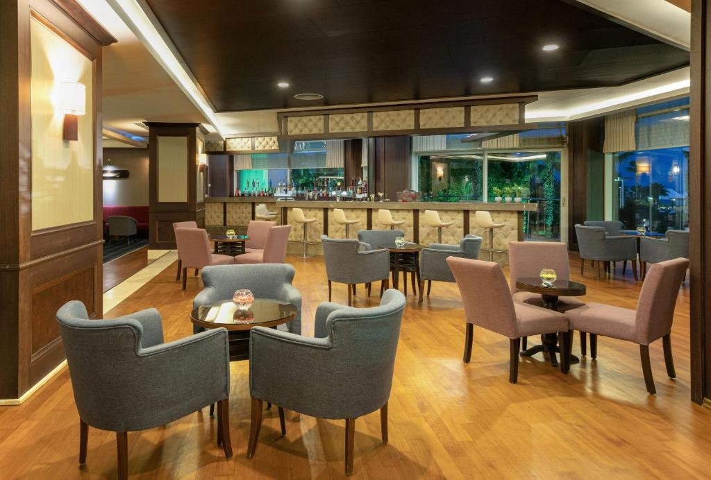 A seating area at Kaya Belek