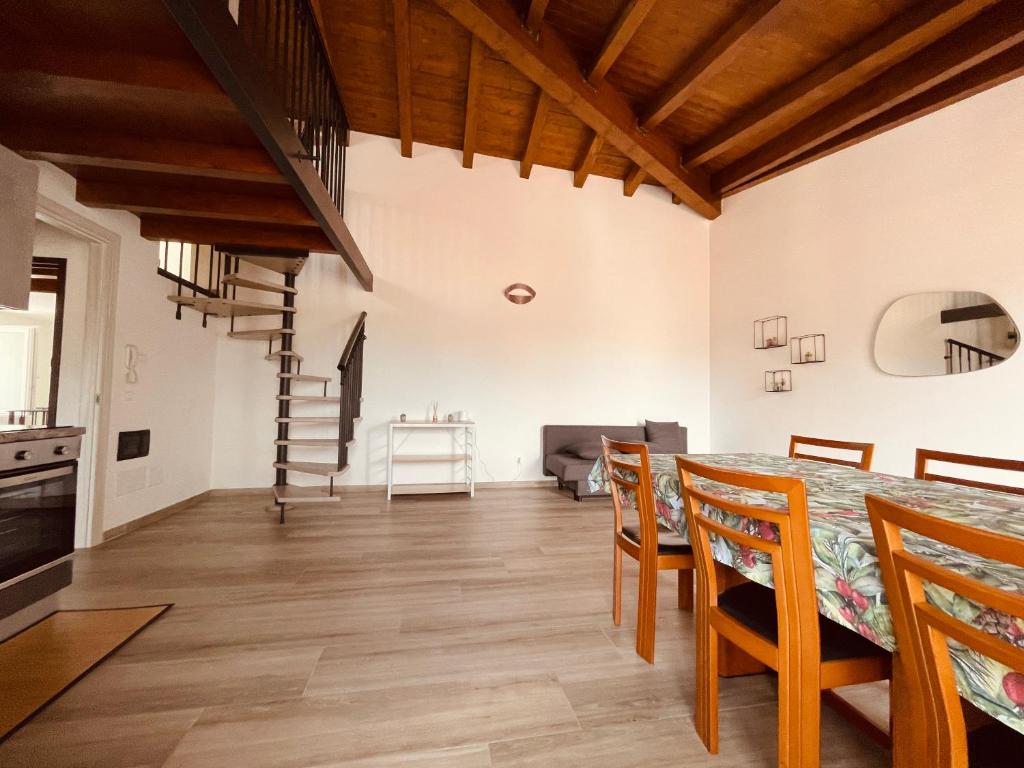 Posezení v ubytování Lake House