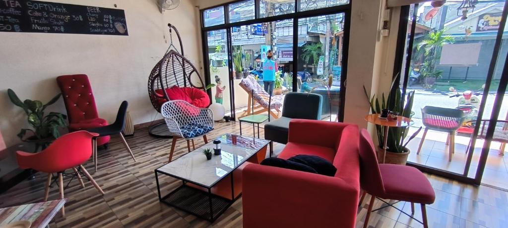 Posezení v ubytování KANPAI HOTEL