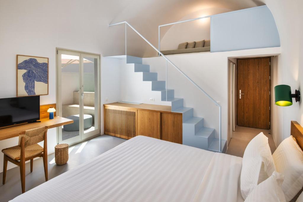 Postel nebo postele na pokoji v ubytování Viva Nove Suites