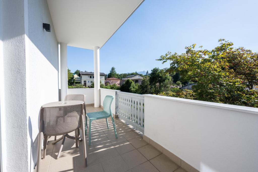 Balkón nebo terasa v ubytování Hotel Villa Flora