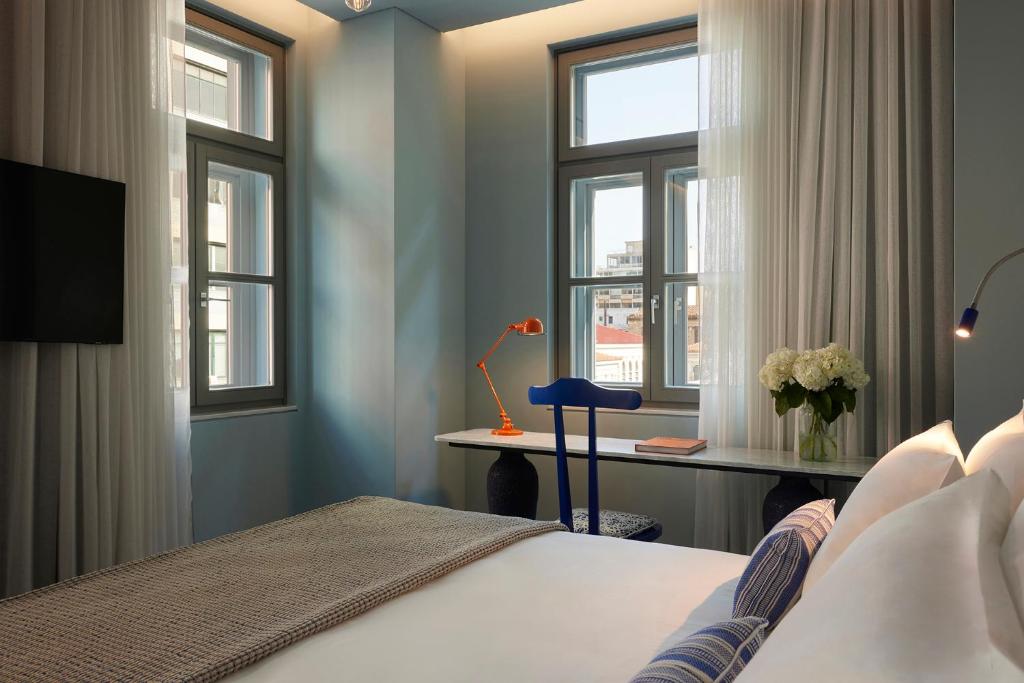 Łóżko lub łóżka w pokoju w obiekcie Hotel Fresh