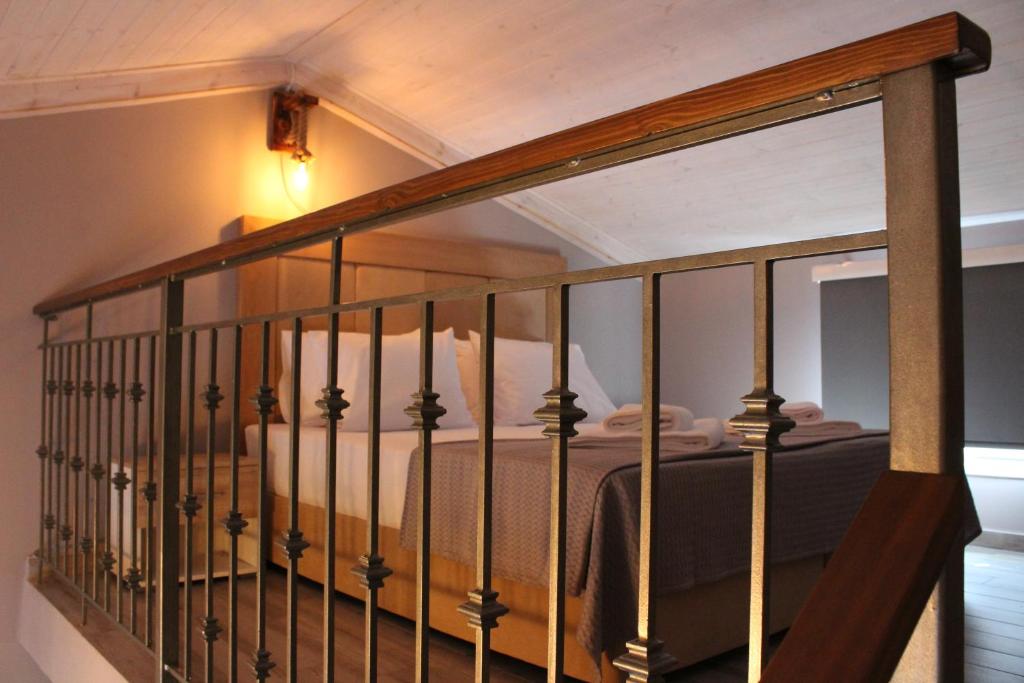 Postel nebo postele na pokoji v ubytování Vot villas