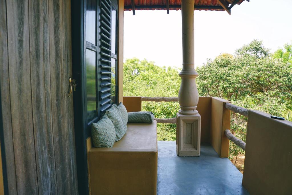 Balkón nebo terasa v ubytování Hilltop Cabanas