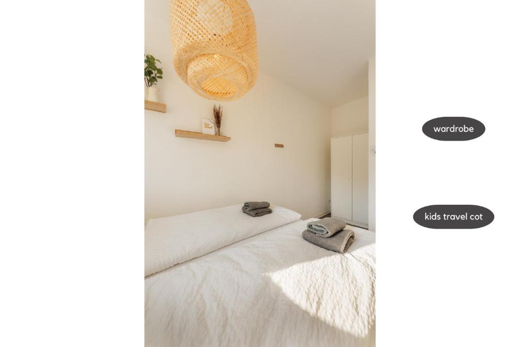 Postel nebo postele na pokoji v ubytování happyhome mitten im HARZ - direkte Wanderwege - Bachplätschern - Küche - Kinderfreundlich - Paare und Freunde