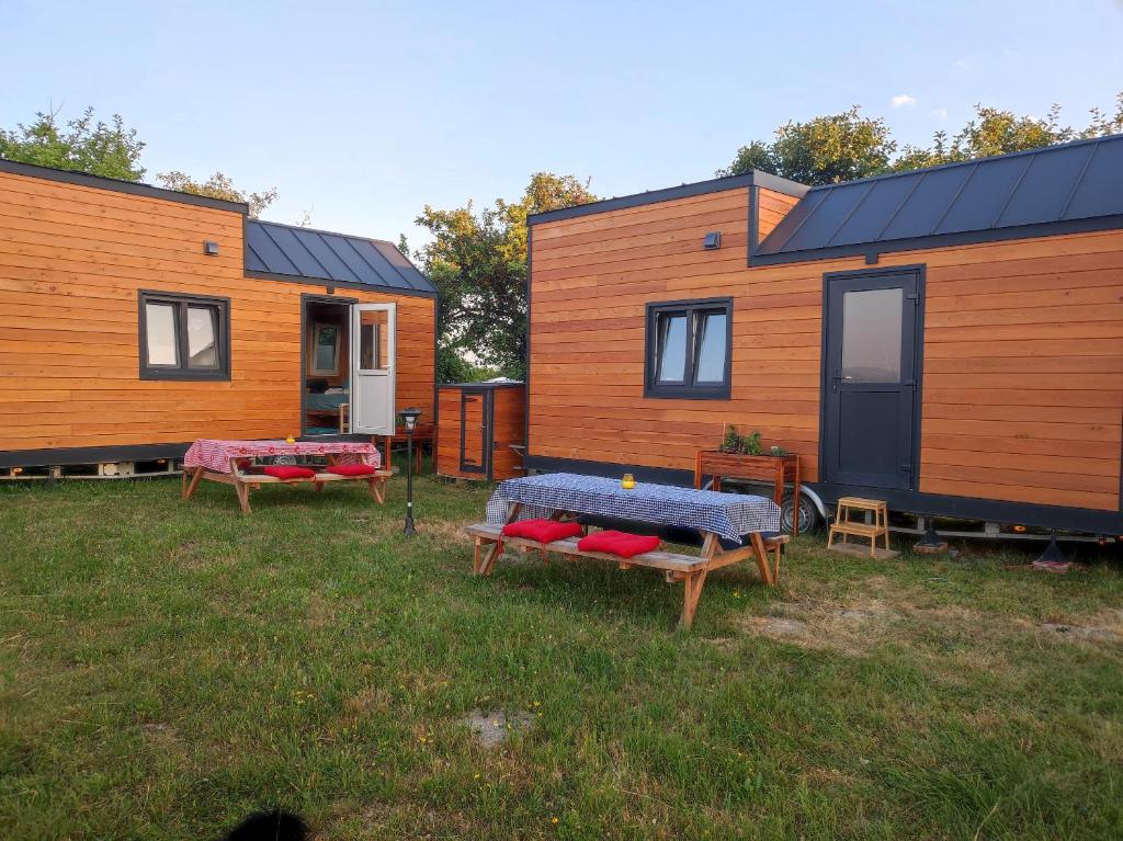 Zahrada ubytování Mobile Tinyhouse 2 by Wolfsberger