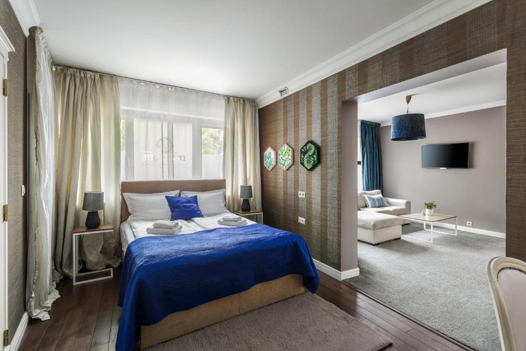 Posteľ alebo postele v izbe v ubytovaní A11 Apartments & SPA Dermique