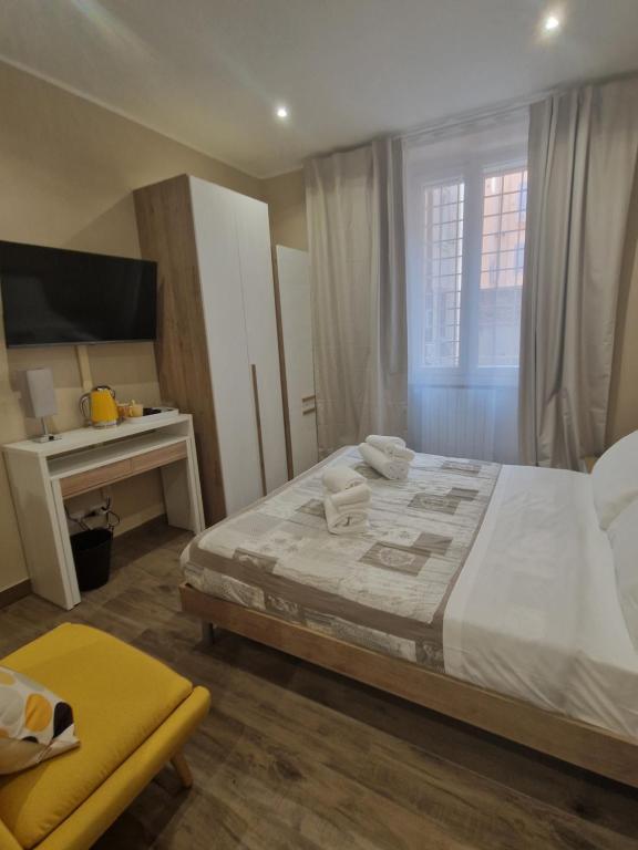 Cama o camas de una habitación en Cozy Luxury Room Turati