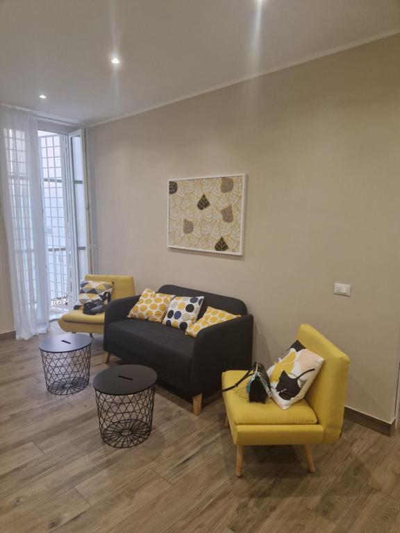 Zona de estar de Cozy Luxury Room Turati