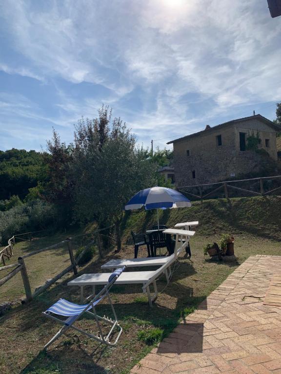 Zahrada ubytování B&B La Pietra
