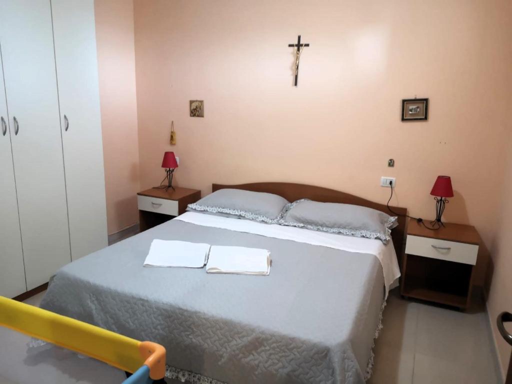Postel nebo postele na pokoji v ubytování Villa Donà