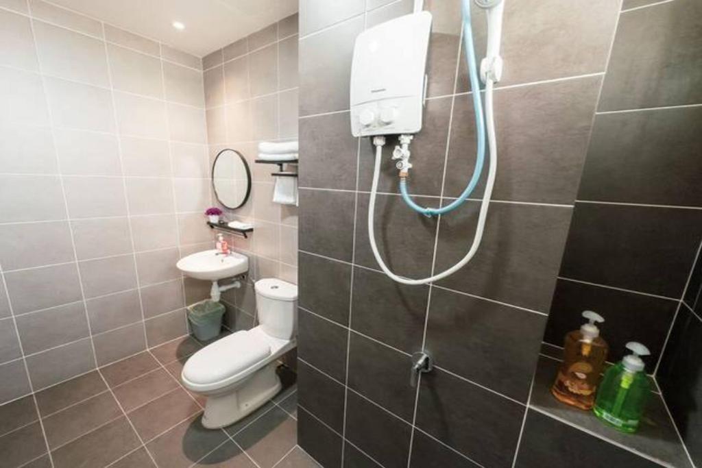 Koupelna v ubytování Netizen Cozy Suite By GUESTONIC