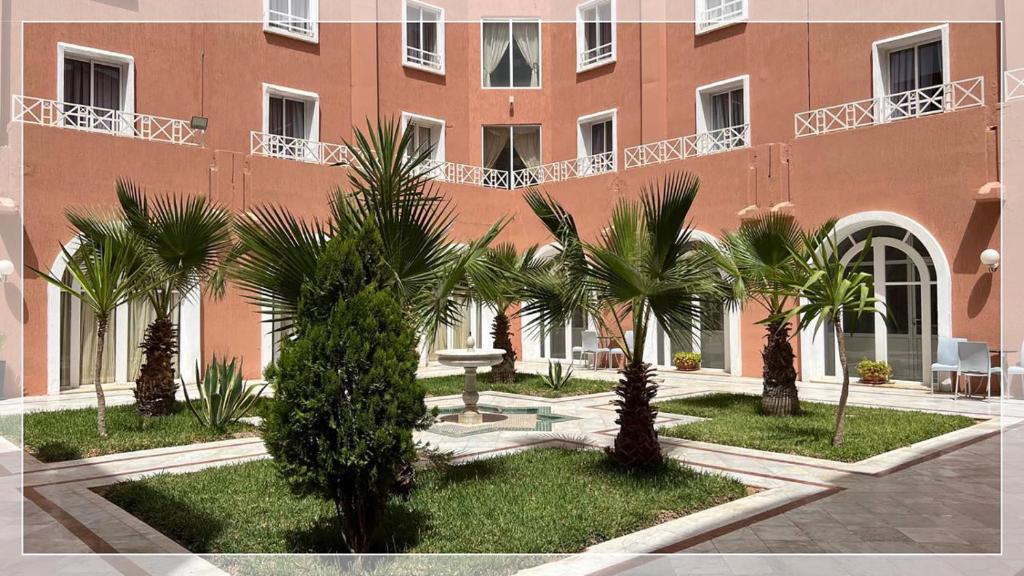 Jardin de l'établissement Hotel Al Massira