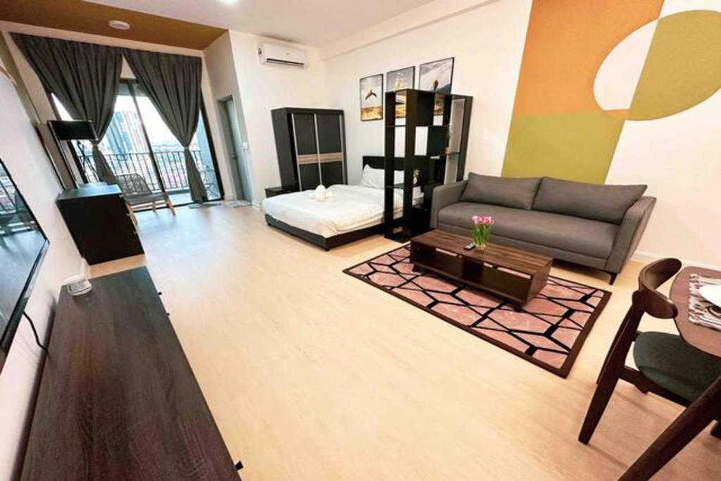 Posezení v ubytování Netizen Cozy Suite By GUESTONIC