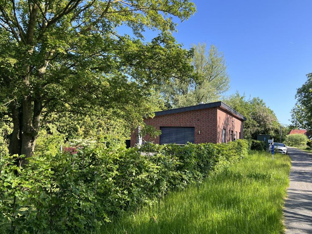 Zahrada ubytování Ferienhaus Hallix