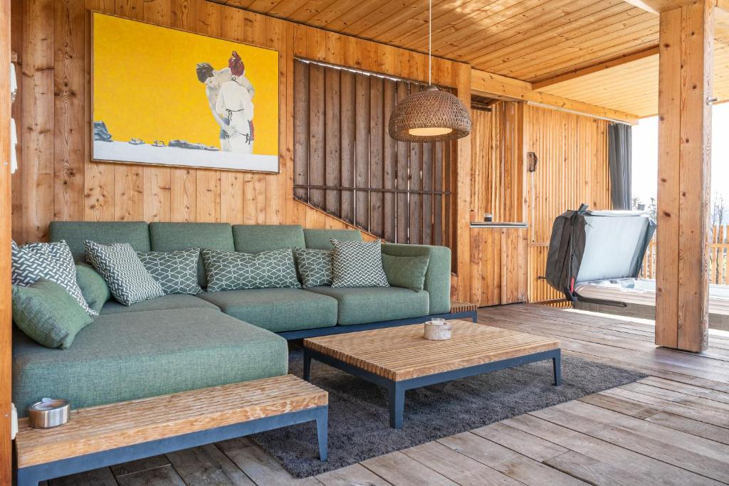 A seating area at Stadl Niglberg Südsteiermark
