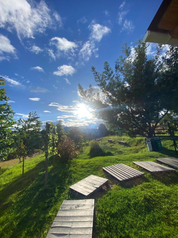 Zahrada ubytování El Refugio del Santo