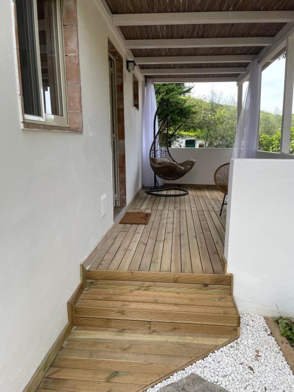 Balkón nebo terasa v ubytování De Sio Village