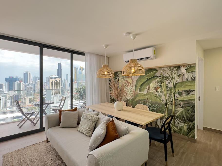 Posezení v ubytování Isthmus Concept Apartment