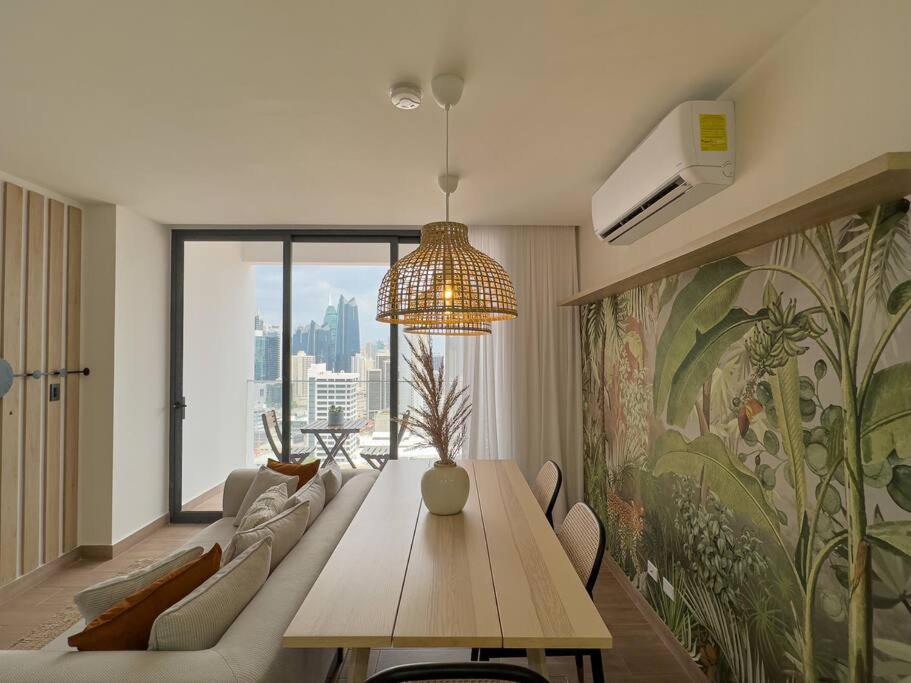 Posezení v ubytování Isthmus Concept Apartment