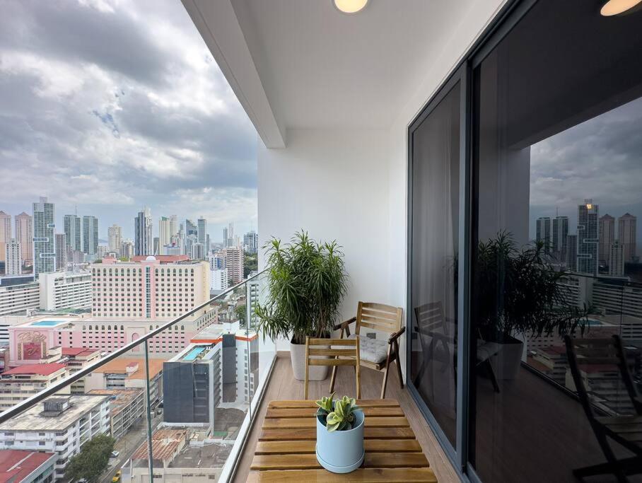 Balkón nebo terasa v ubytování Isthmus Concept Apartment