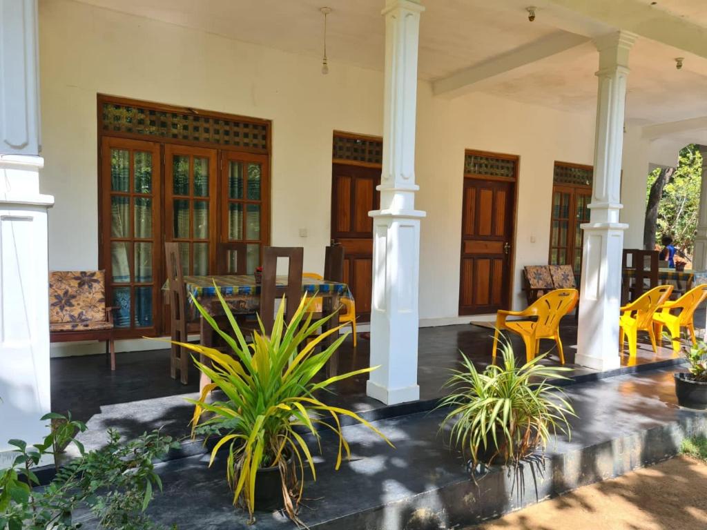 Zahrada ubytování Thuruliya Residence