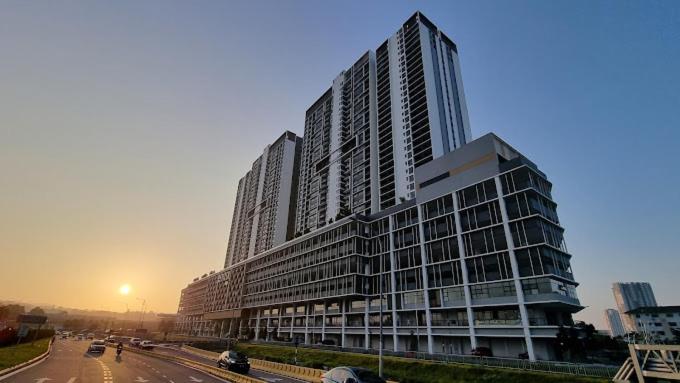 Budova, kde se apartmán nachází
