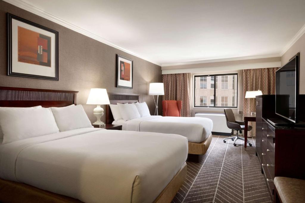 Hilton Arlington - Double Room With Two Double Beds - Hearing Access