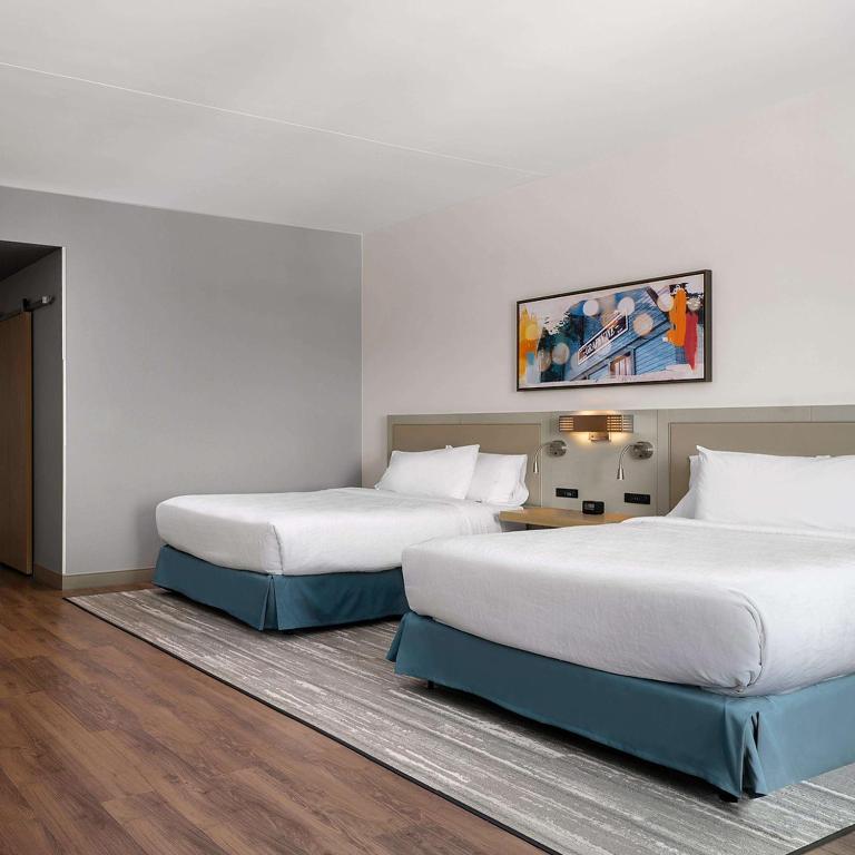 Postel nebo postele na pokoji v ubytování Hilton Garden Inn Grapevine At Silverlake Crossing, Tx