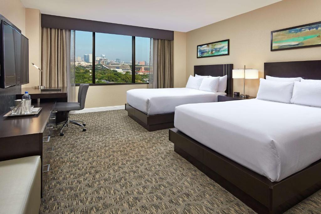 Hilton Houston Plaza/Medical Center - Chambre Double Avec Deux Lits Doubles