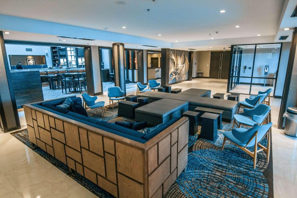 Posezení v ubytování Doubletree By Hilton Lubbock - University Area