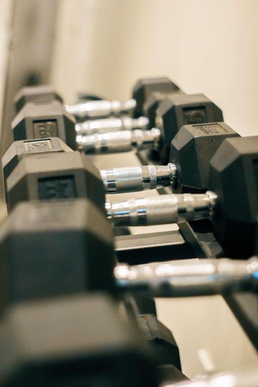 Fitness centrum a/nebo fitness zařízení v ubytování Doubletree By Hilton Lubbock - University Area