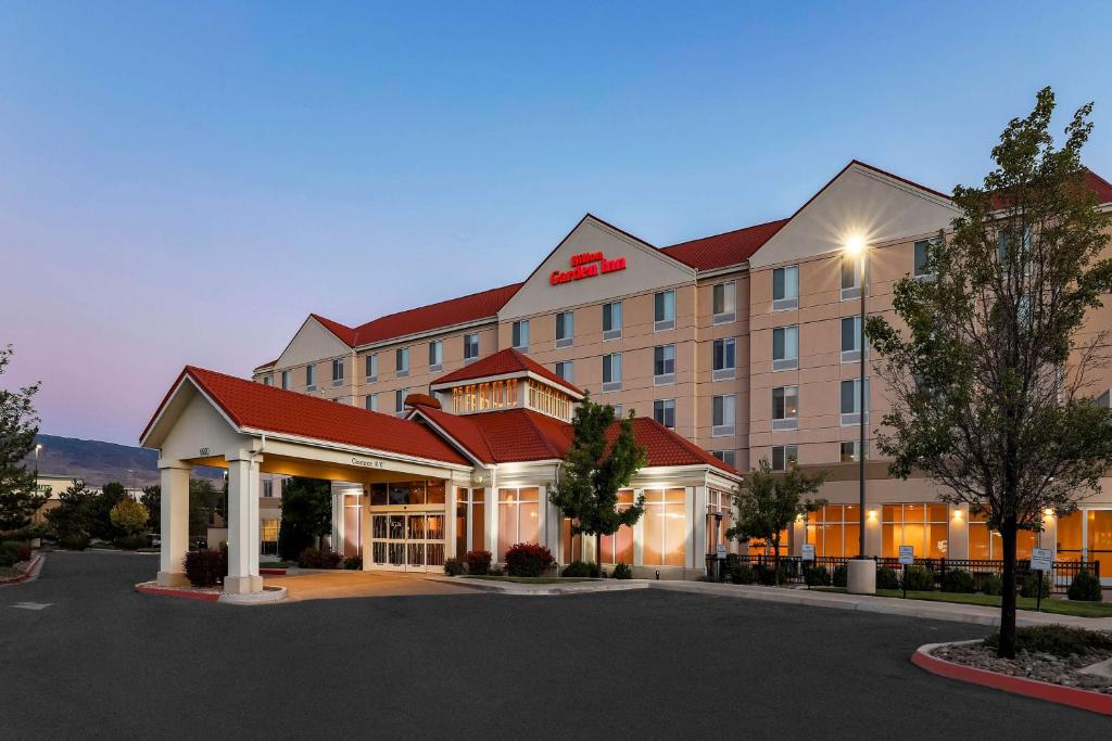 a rendering of a hotel with a parking lot at Hilton Garden Inn Reno in Reno