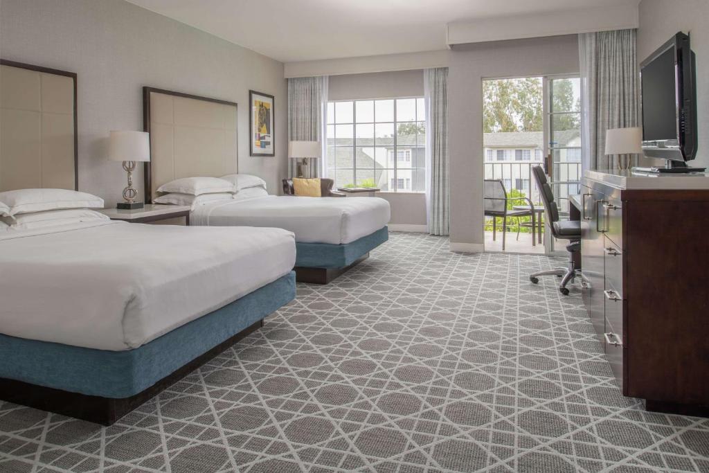 Hilton San Diego/Del Mar - Camera Queen Con Due Letti Queen E Balcone - Vista Cortile