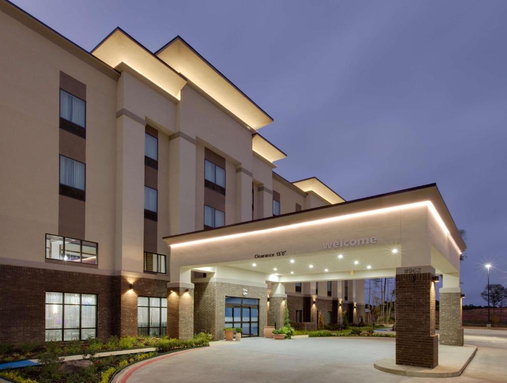 a rendering of the front of a hotel at Hampton Inn & Suites Tyler-South in Tyler