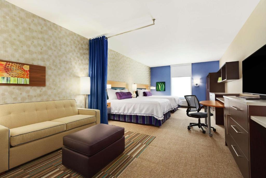 Home2 Suites by Hilton San Angelo - Studio Queen Avec 2 Lits Queen-Size - Non-Fumeurs