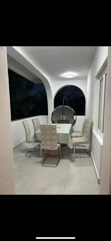 Posezení v ubytování Apartments Dibra