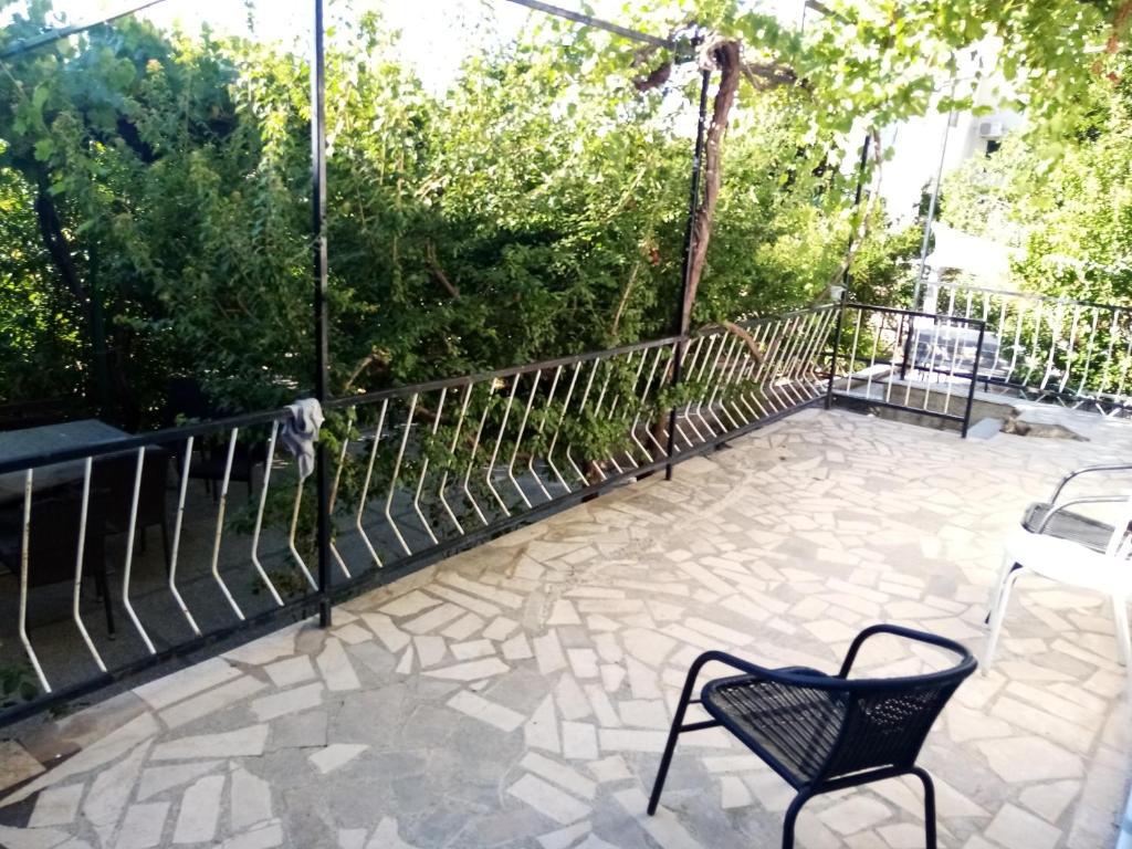 Balkón nebo terasa v ubytování House Elka