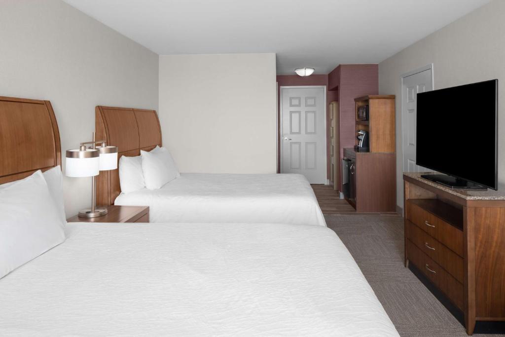 Hilton Garden Inn - Salt Lake City Airport - Zimmer Mit Queensize-Betten