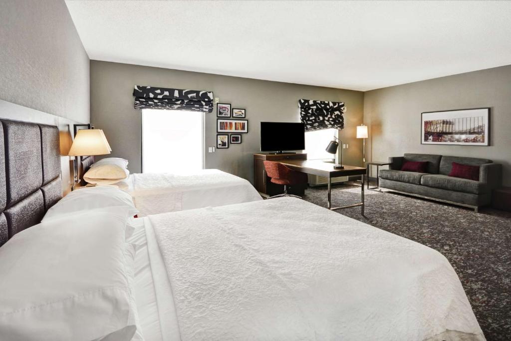 Hampton Inn & Suites Columbus-Easton Area - Chambre Queen Avec Deux Lits Queen - Accès À La Mobilité/Non-Fumeurs