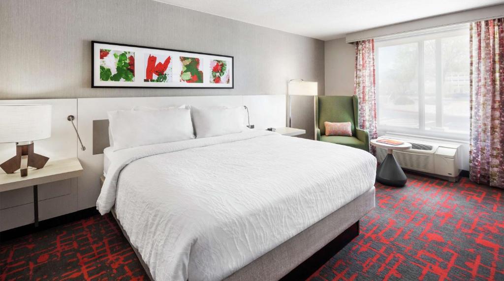 Hilton Garden Inn Albuquerque North/Rio Rancho - King Room Met Magnetron En Koelkast