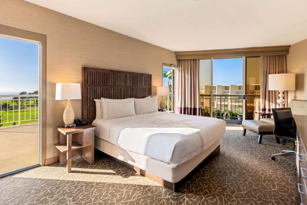 Hilton La Jolla Torrey Pines - King Room Met Terras En Kust Golf Uitzicht