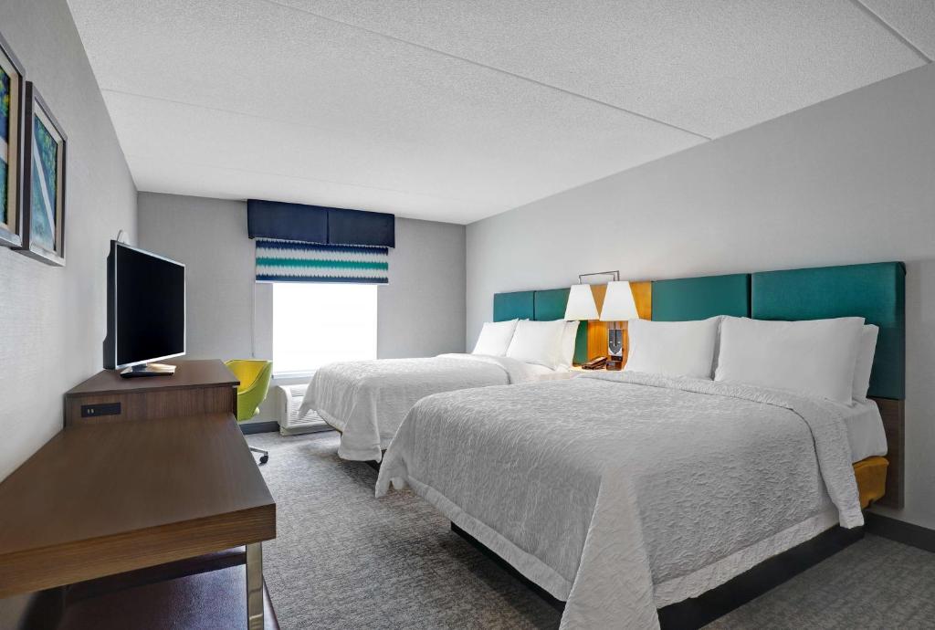 Hampton Inn & Suites Belleville - Sala Matrimoniali Con Due Letti Queen