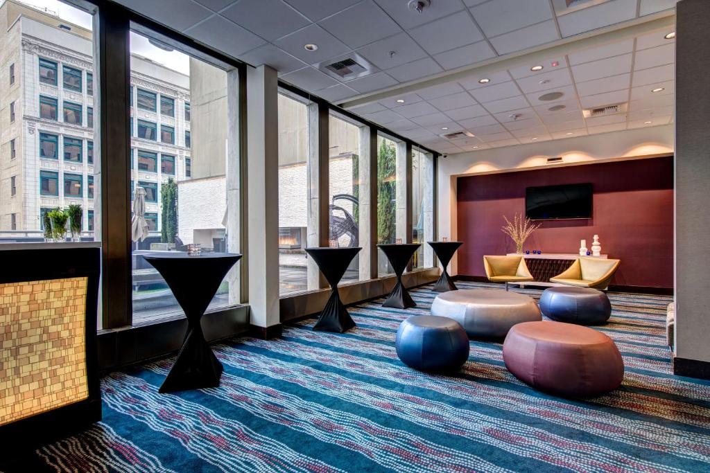 Posezení v ubytování Hilton Motif Seattle