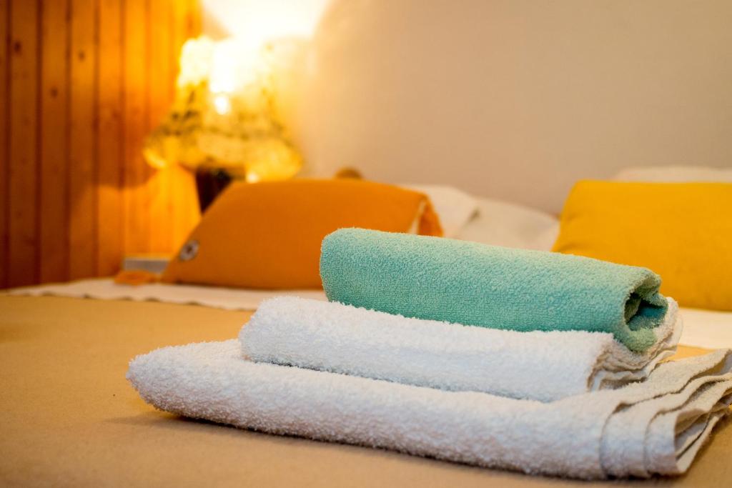 Postel nebo postele na pokoji v ubytování Split Accommodation