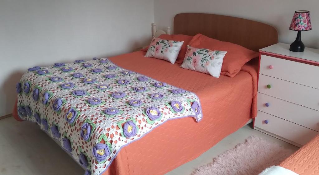 Postel nebo postele na pokoji v ubytování Alojamiento Rural Polita, Agroturismo y Patrimonial