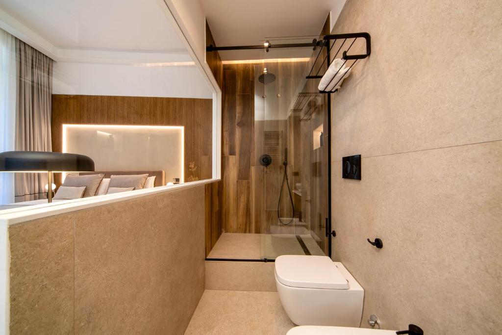 Koupelna v ubytování MAMALU - Studios and Suites